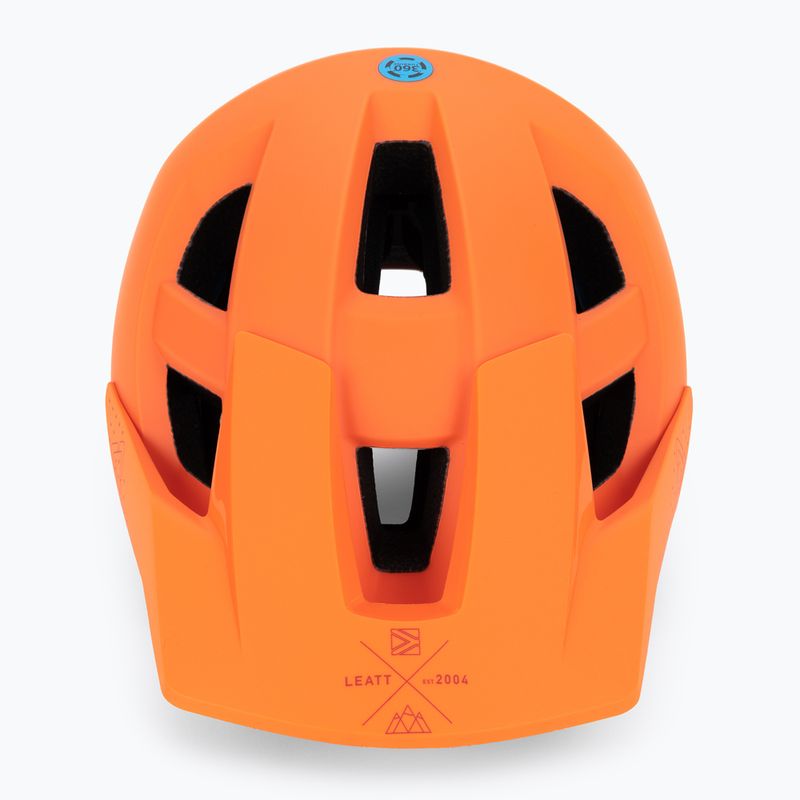 Leatt MTB cyklistická přilba AllMtn 2.0 V23 oranžová 1023015651 2