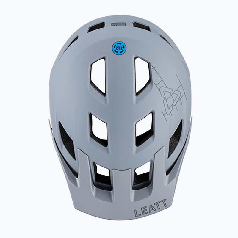 Cyklistická přilba Leatt MTB AllMtn 1.0 V23 šedá 1023015902 10