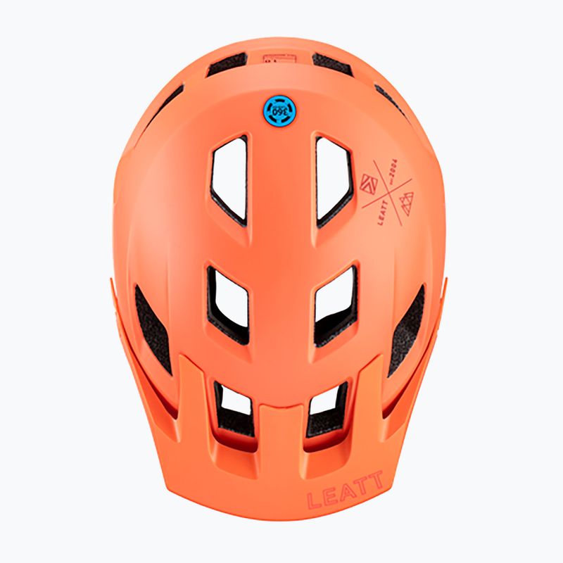 Cyklistická přilba Leatt MTB AllMtn 1.0 V23 oranžová 1023015951 10