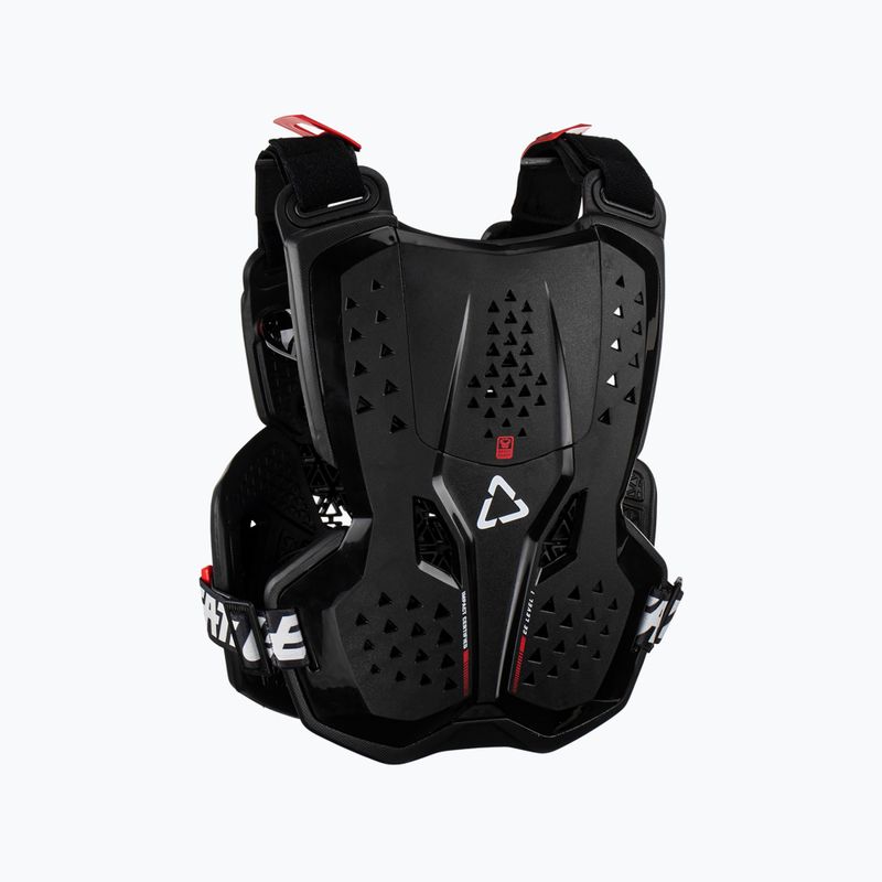Dětský hrudní chránič Leatt 3,5 černý/červený 5023051000 2