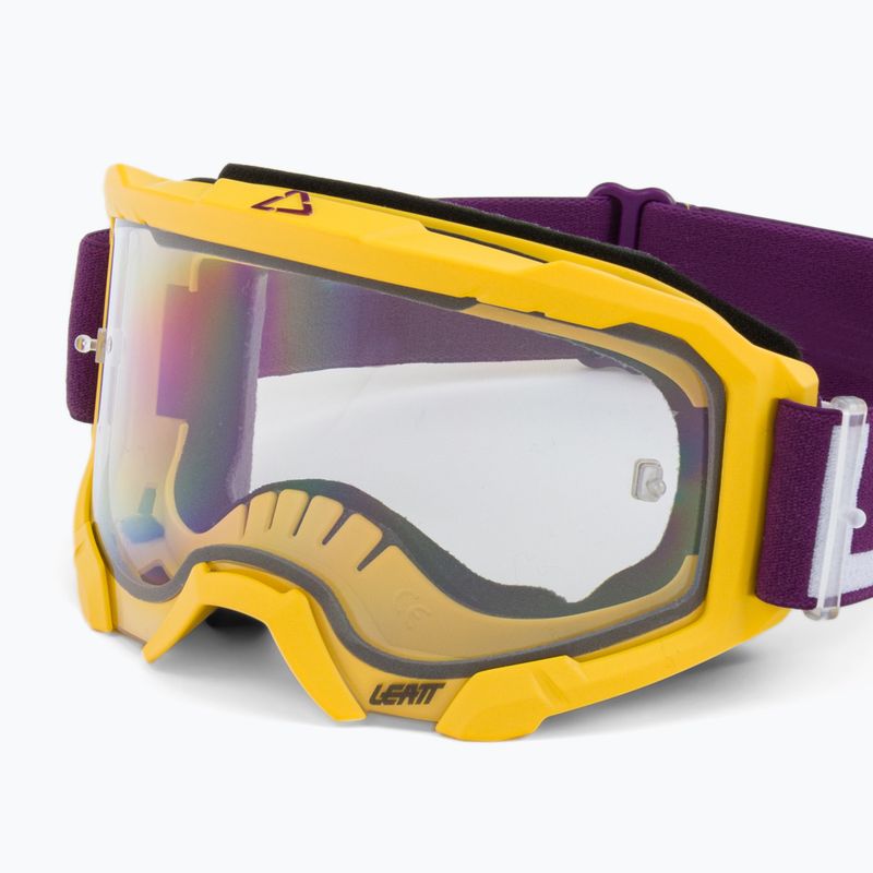 Cyklistické brýle Leatt Velocity 4.5 indigo / clear 8023020450 5