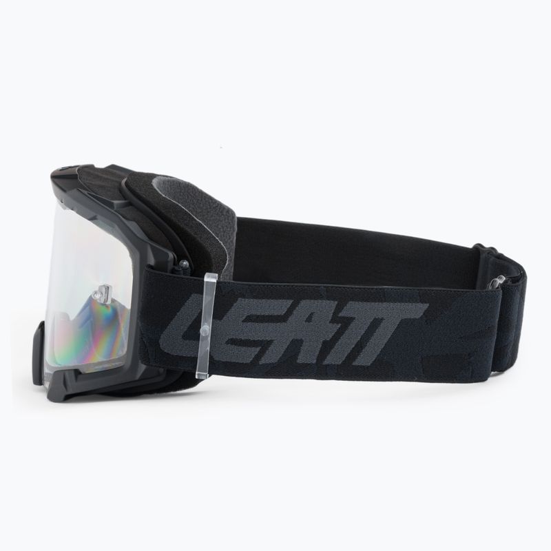 Cyklistické brýle Leatt Velocity 4.5 stealth / clear 8023020470 4