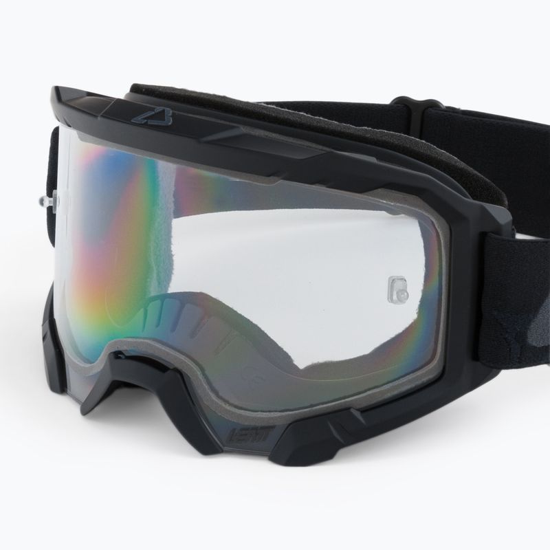 Cyklistické brýle Leatt Velocity 4.5 stealth / clear 8023020470 5