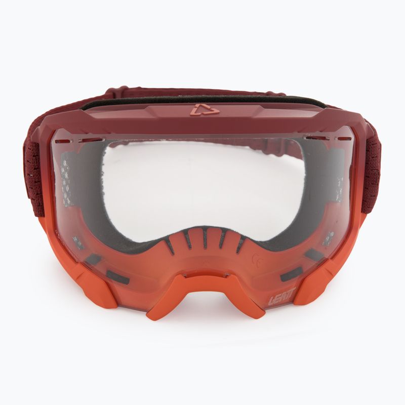 Cyklistické brýle  Leatt Velocity 4.0 MTB flame/clear 2