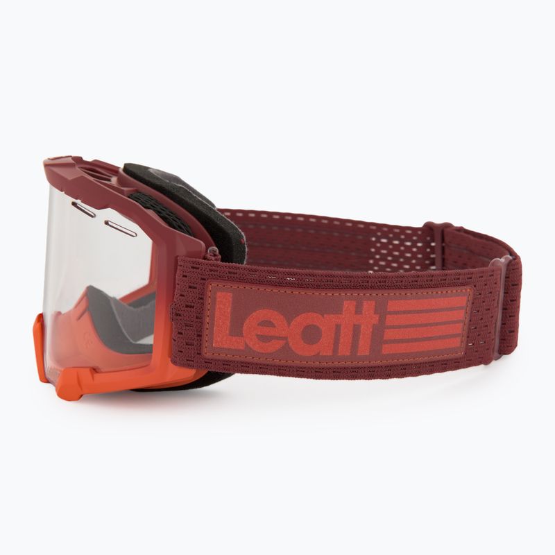 Cyklistické brýle  Leatt Velocity 4.0 MTB flame/clear 4