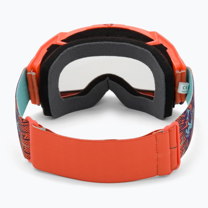 Cyklistické brýle  Leatt Velocity 4.5 orange/clear 3