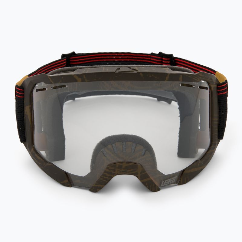 Cyklistické brýle  Leatt Velocity 4.0 MTB X-Flow timber/clear 2