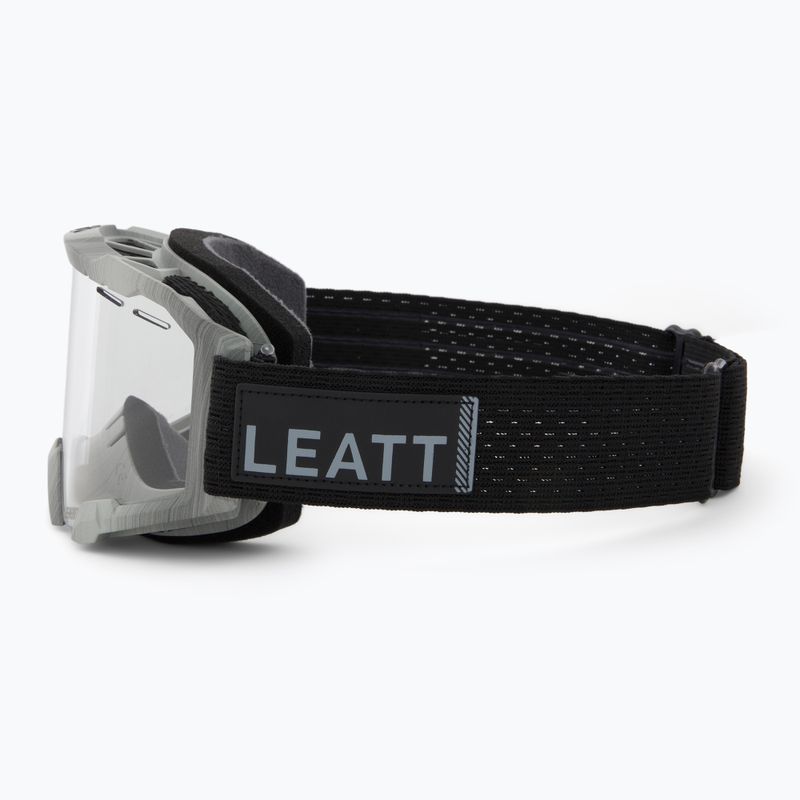 Cyklistické brýle Leatt Velocity 4.0 MTB brushed/clear 4
