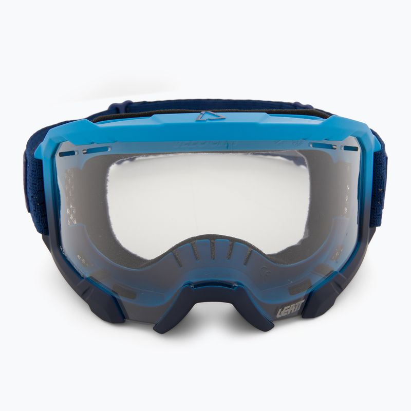 Cyklistické brýle Leatt Velocity 4.0 MTB cyan/clear 2