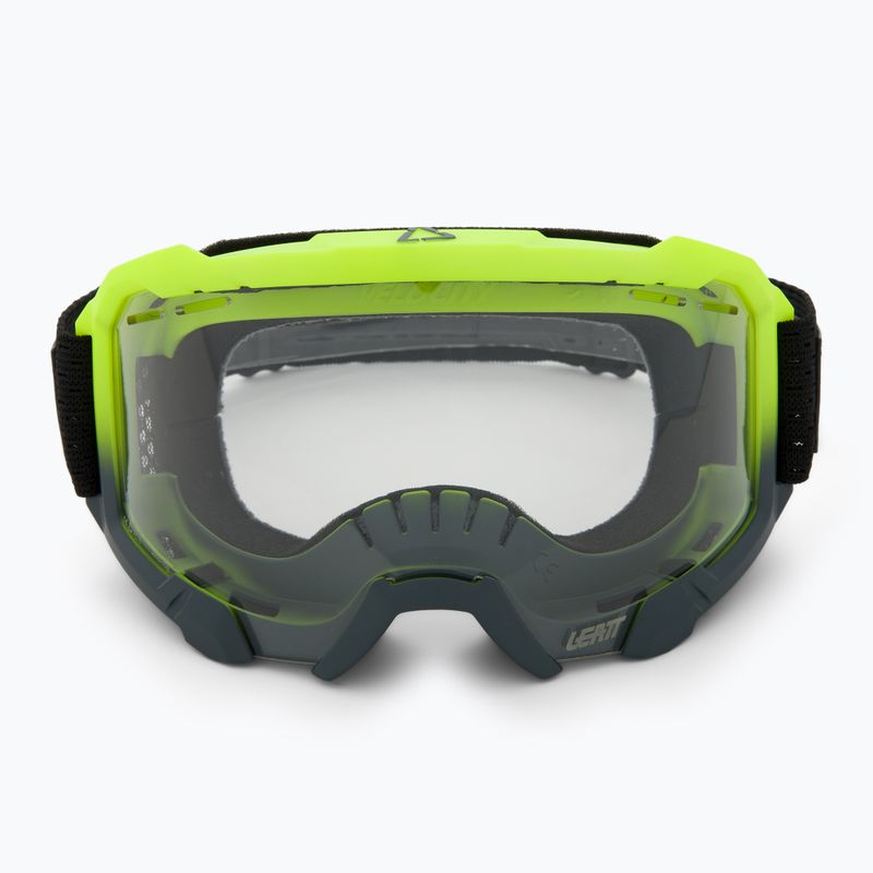 Cyklistické brýle Leatt Velocity 4.0 MTB lime/clear 2