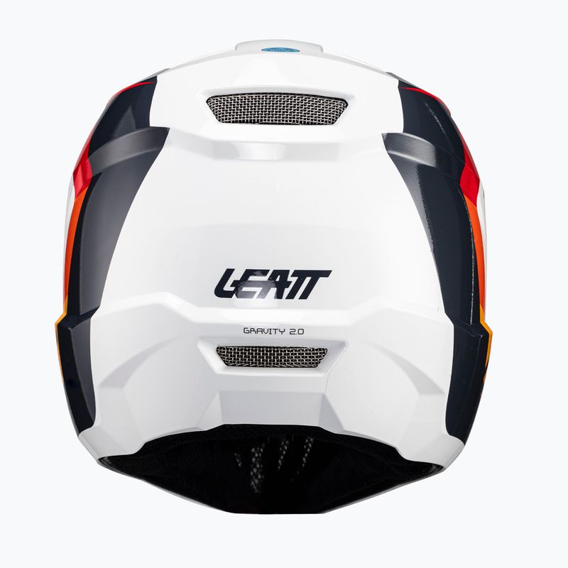 Cyklistická přilba Leatt MTB Gravity 2.0 V24 white/red 6
