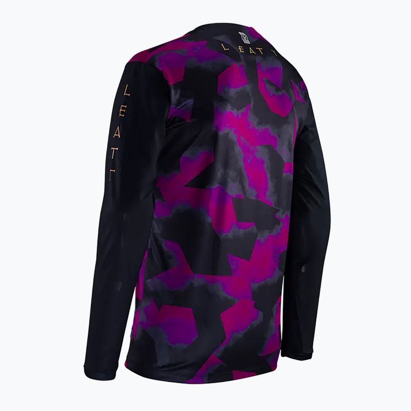 Pánské cyklistické tričko longesleeve Leatt MTB Gravity 3.0 purple 7
