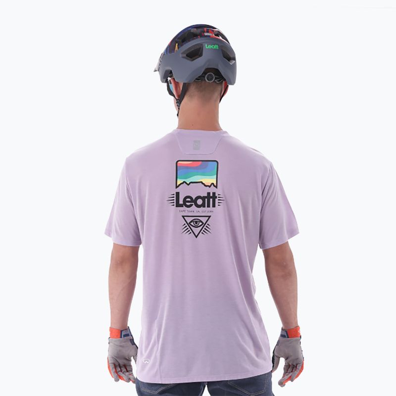 Pánský cyklistický dres  Leatt MTB Gravity 1.0 lavender 2