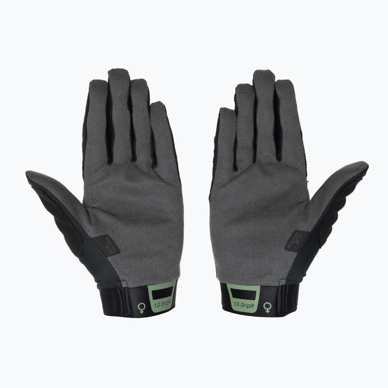 Dámské cyklistické rukavice Leatt MTB 1.0 GripR stealth 3