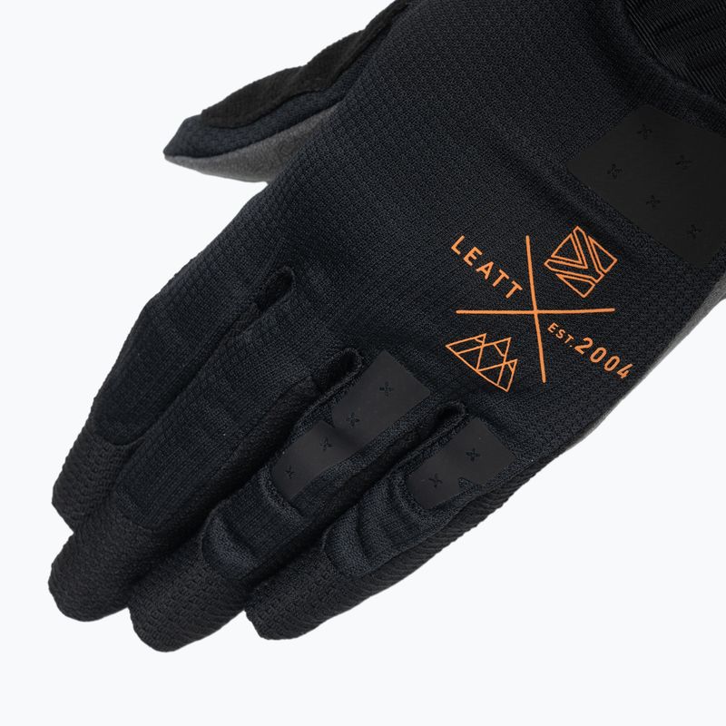 Dámské cyklistické rukavice Leatt MTB 1.0 GripR stealth 4