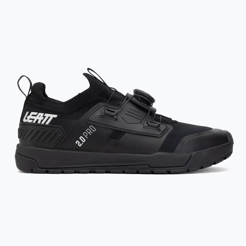Pánské cyklistické boty na platformě Leatt ProFlat 2.0 black 2