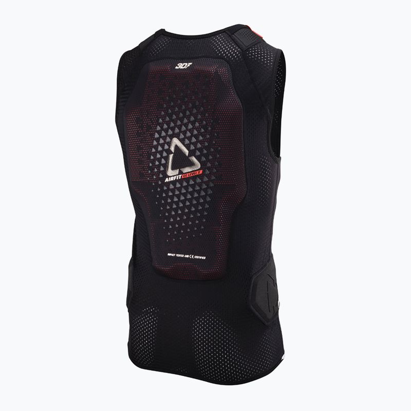 Pánský cyklistický dres s chrániči Leatt 3DF AirFit Evo Back Protector black 2