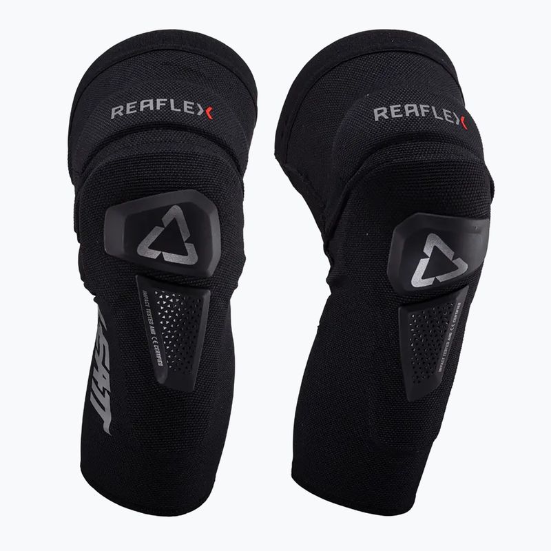 Chrániče kolen a holenních kostí Leatt ReaFlex Hybrid Pro black 3