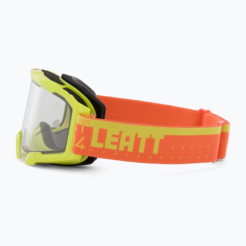 Cyklistické brýle Leatt Velocity 4.5 citrus/clear 4