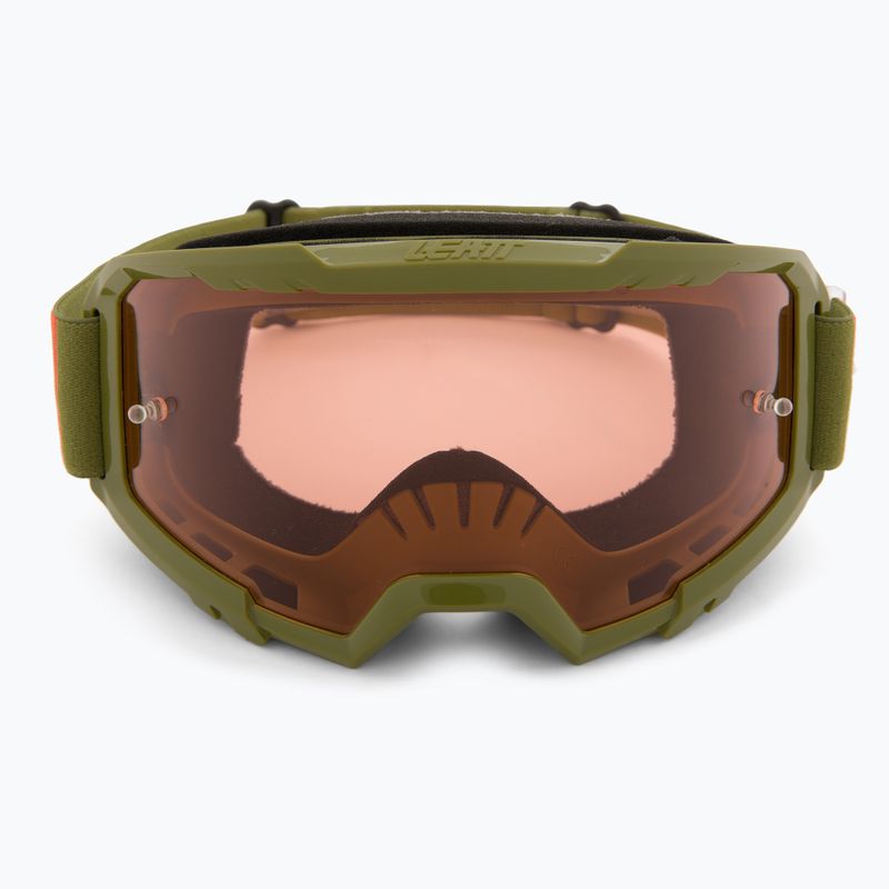 Cyklistické brýle Leatt Vizion 2.5 forest/orange 2