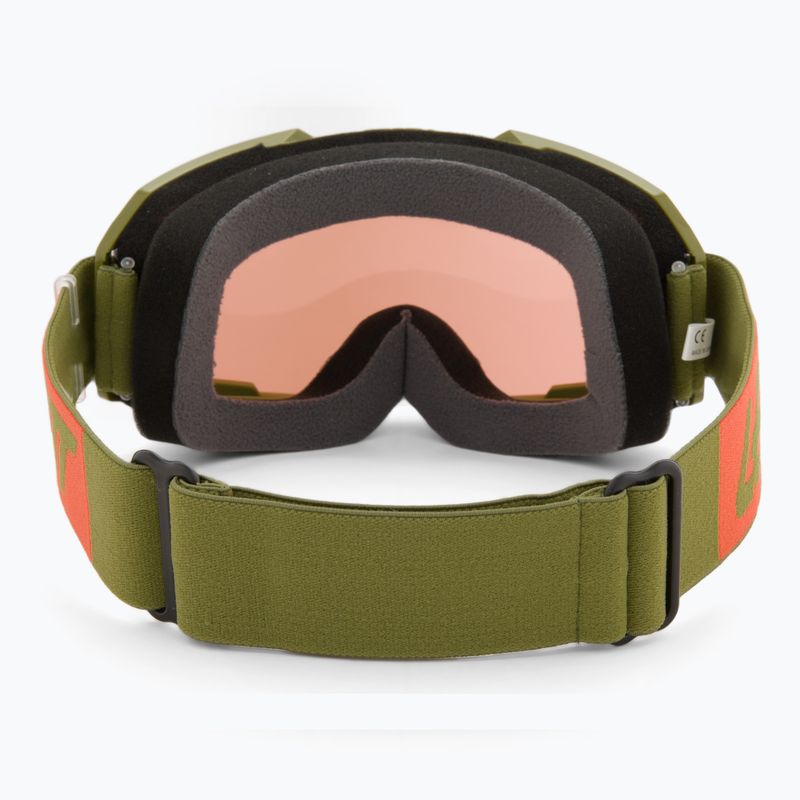 Cyklistické brýle Leatt Vizion 2.5 forest/orange 3