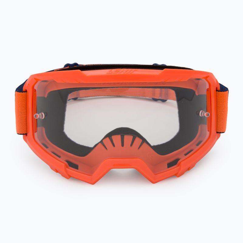 Cyklistické brýle Leatt Vizion 2.5 orange/clear 2
