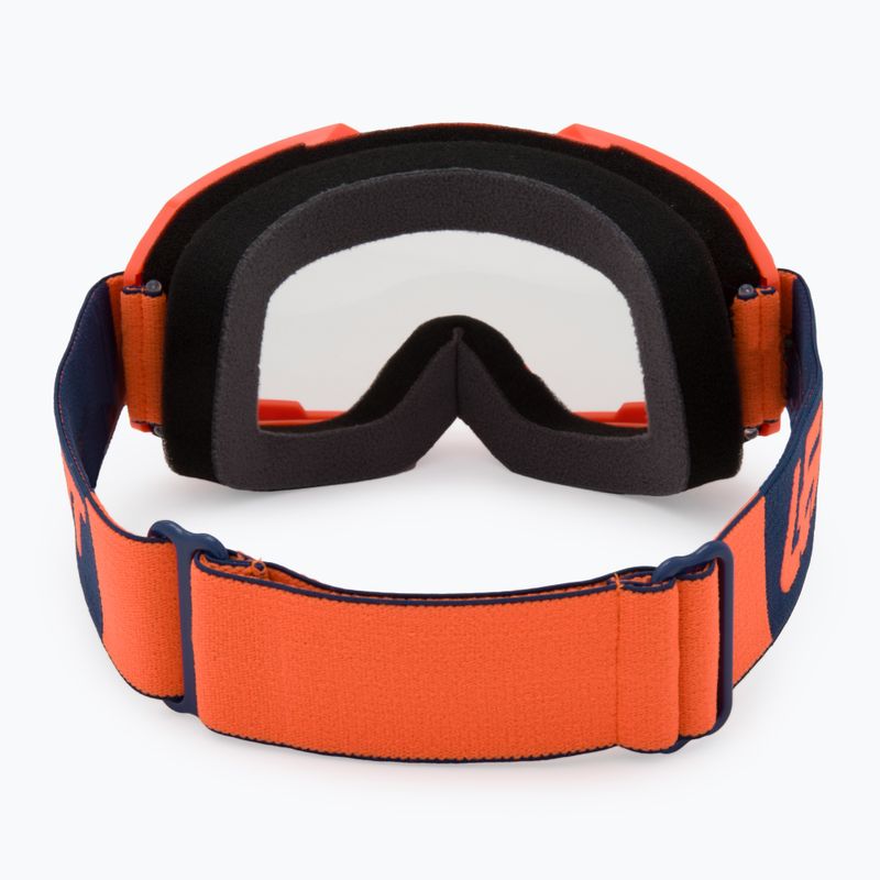 Cyklistické brýle Leatt Vizion 2.5 orange/clear 3
