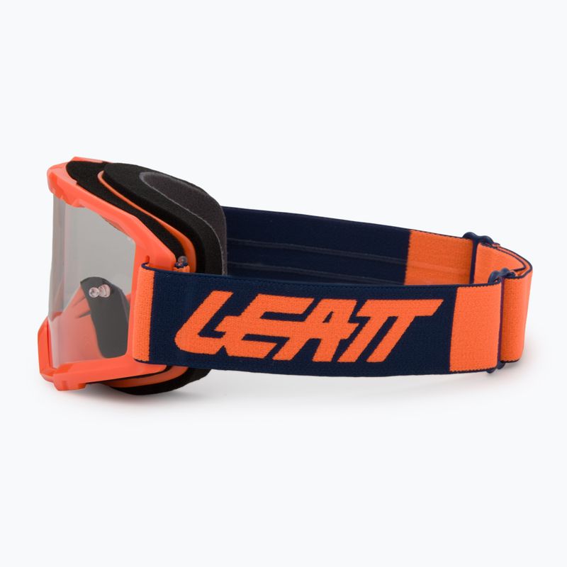 Cyklistické brýle Leatt Vizion 2.5 orange/clear 4