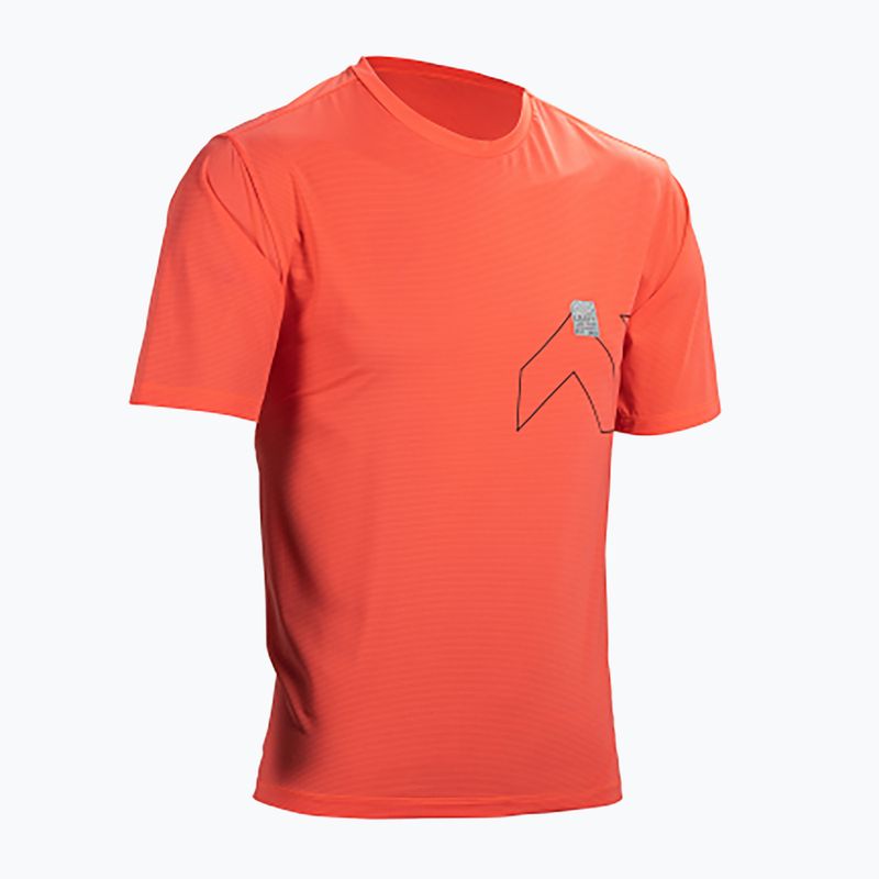 Pánský cyklistický dres  Leatt MTB Trail 1.0 X-Flow neon 4