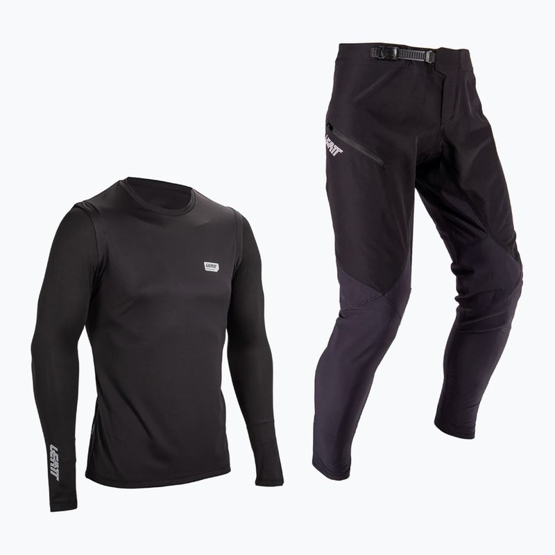 Pánský cyklistický komplet Leatt Ride Kit MTB 1.0 černá 12