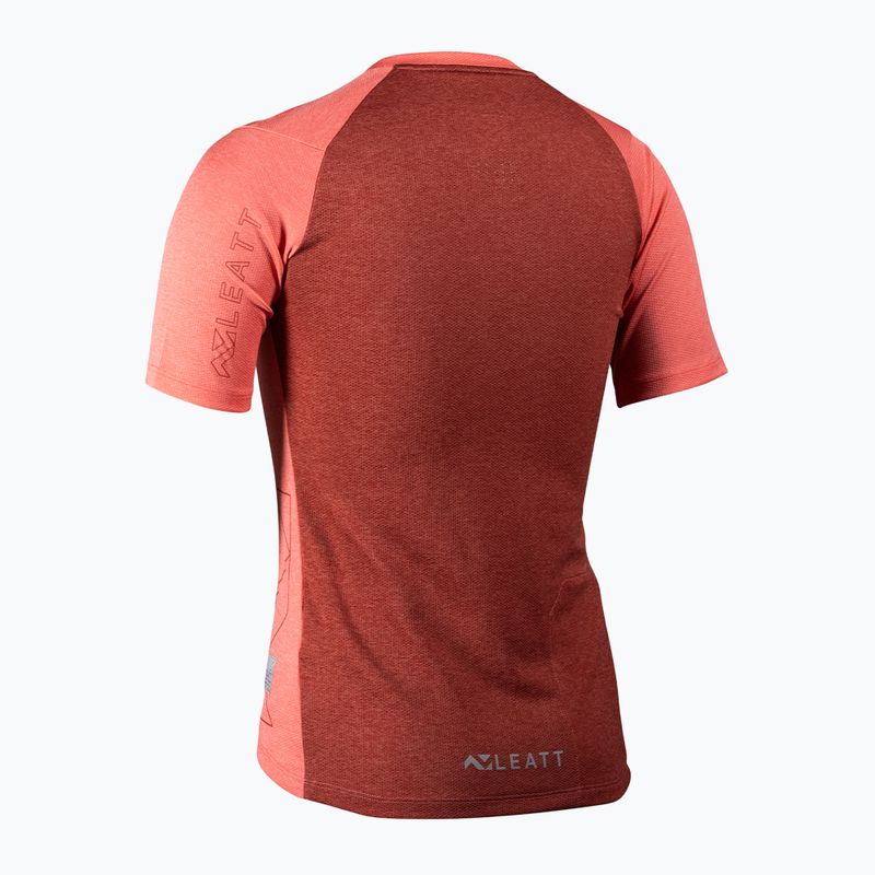 Pánský cyklistický dres  Leatt MTB Trail 2.0 W coral 9