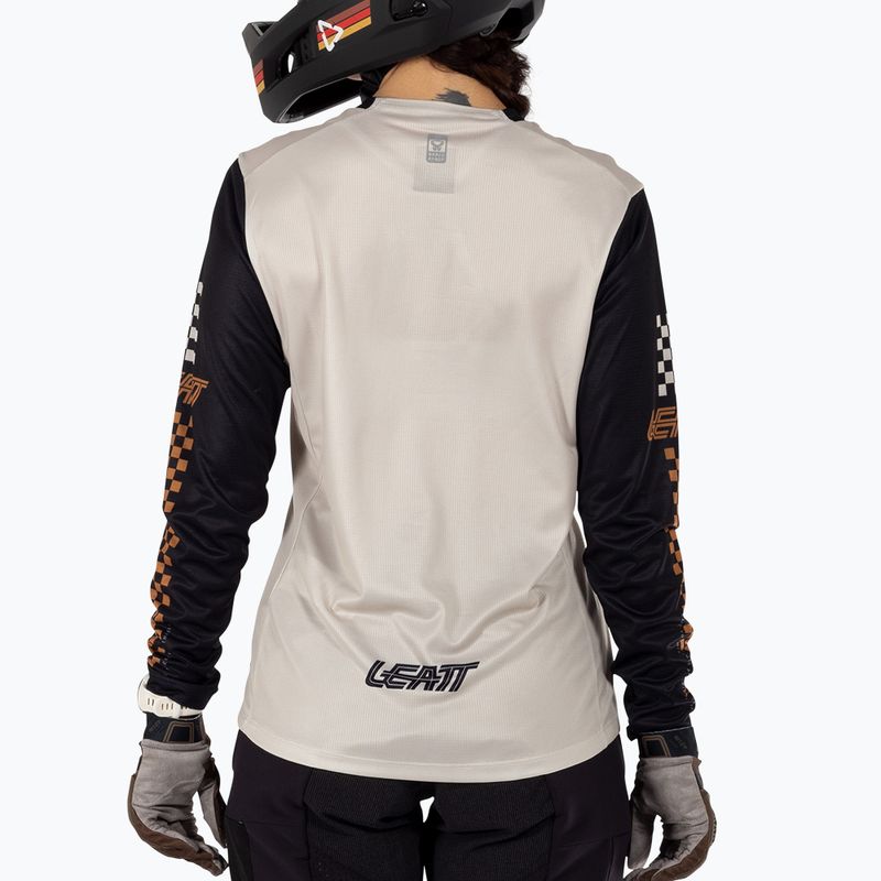 Dámský cyklistický dres longsleeve Leatt MTB Enduro 4.0 W cream 2