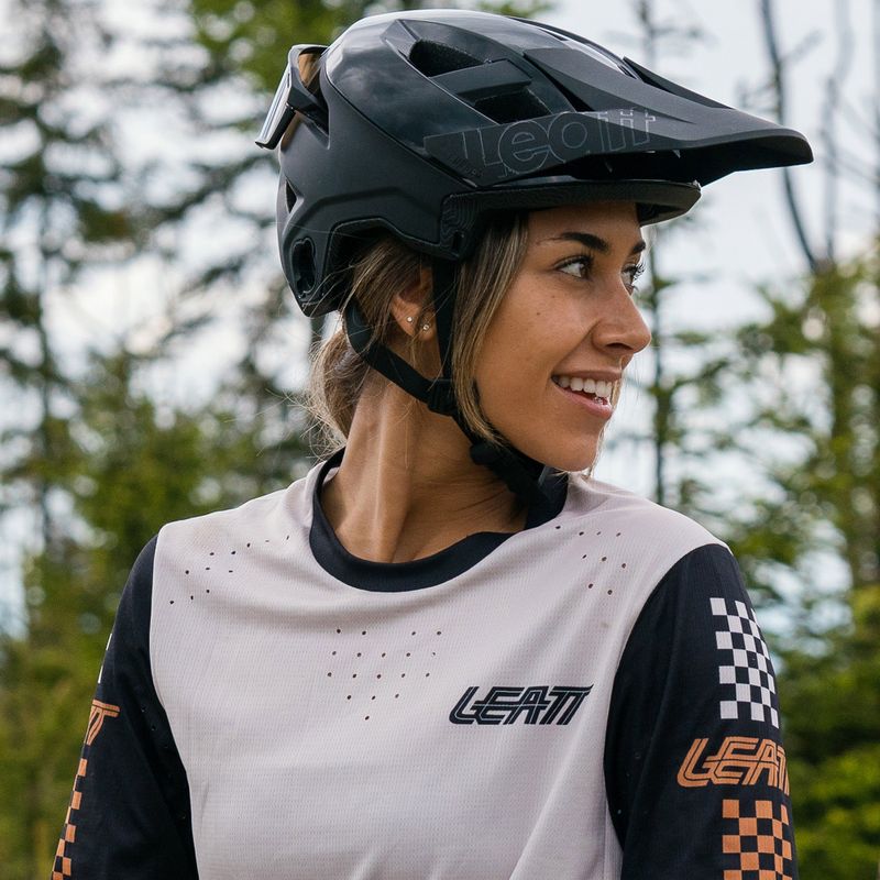 Dámský cyklistický dres longsleeve Leatt MTB Enduro 4.0 W cream 13