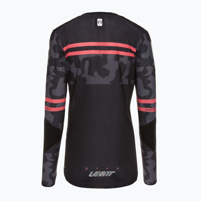 Dámský cyklistický dres longsleeve Leatt MTB Gravity 4.0 W black 2