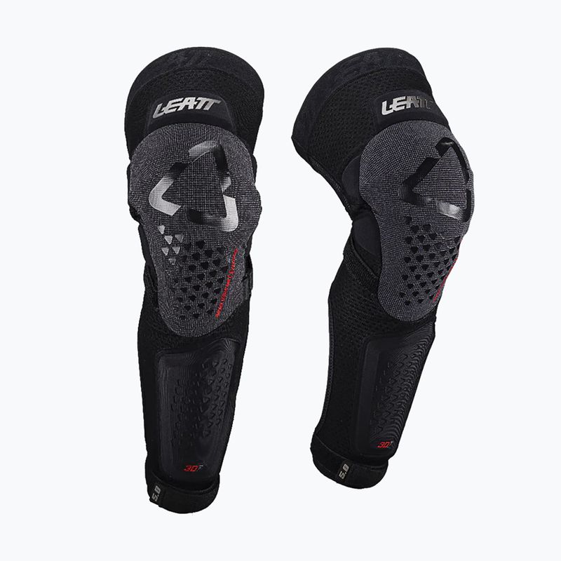 Cyklistické chrániče na kolena a holeně Leatt 3DF 5.0 Evo EXT black 2