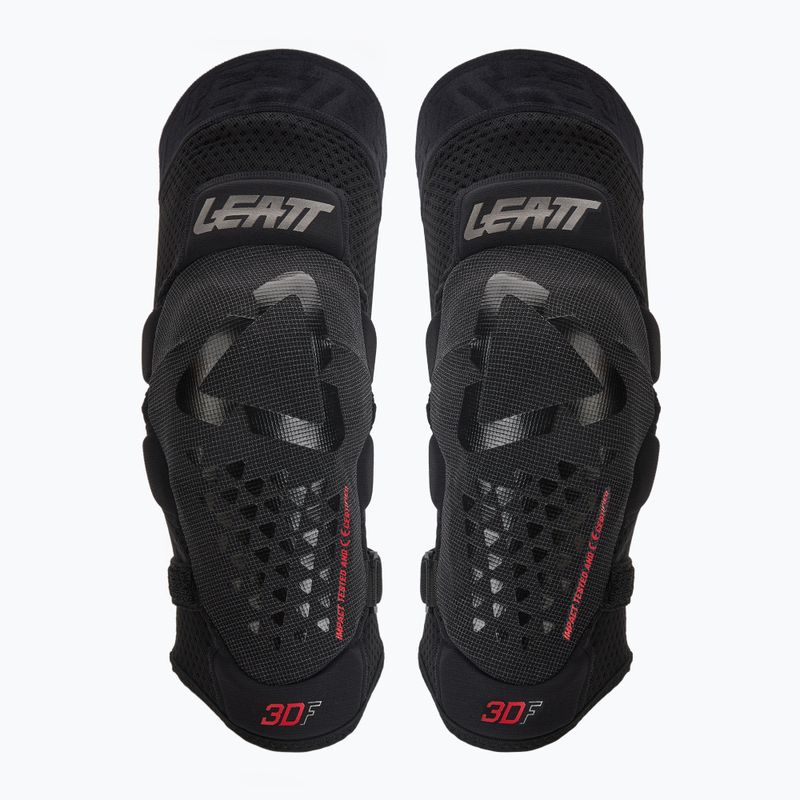 Cyklistické chrániče kolen Leatt 3DF 5.0 Evo black