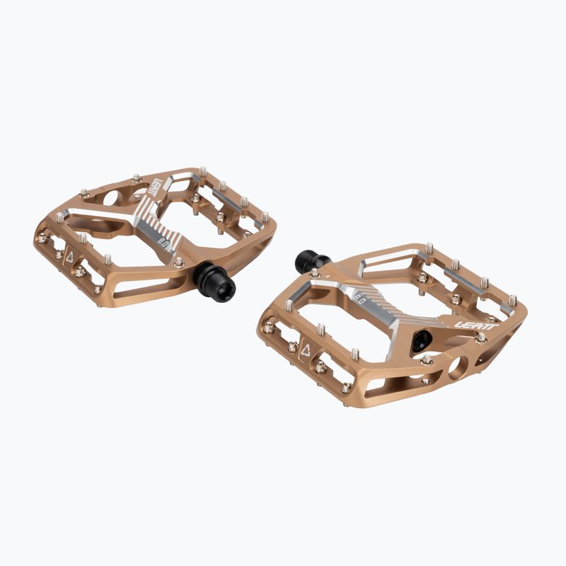 Cyklistické pedály Leatt AllMnt 6.0 Flat frost bronze 2
