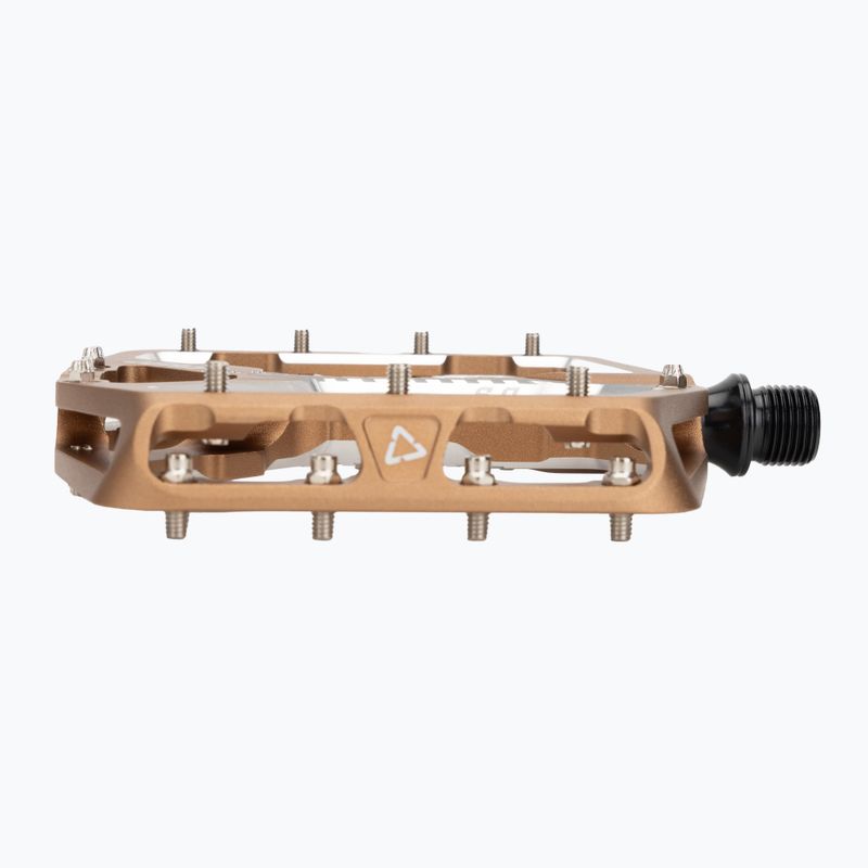 Cyklistické pedály Leatt AllMnt 6.0 Flat frost bronze 6