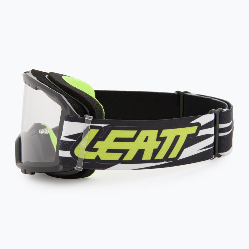 Dětské cyklistické brýle Leatt Vizion 2.5 Small black/neon yellow 4