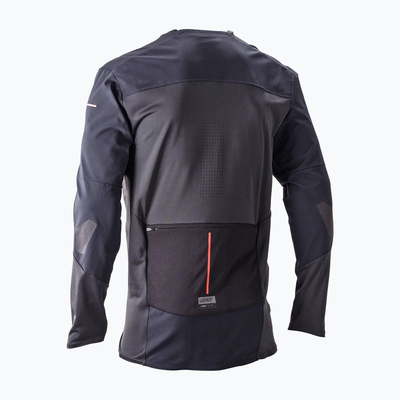 Pánský cyklistický dres Longsleeve Leatt MTB Trail 6.0 Cargo 5026052202 Ghost Black 2