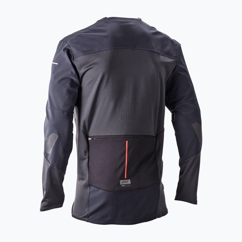 Pánský cyklistický dres Longsleeve Leatt MTB Trail 6.0 Cargo ghost black 2
