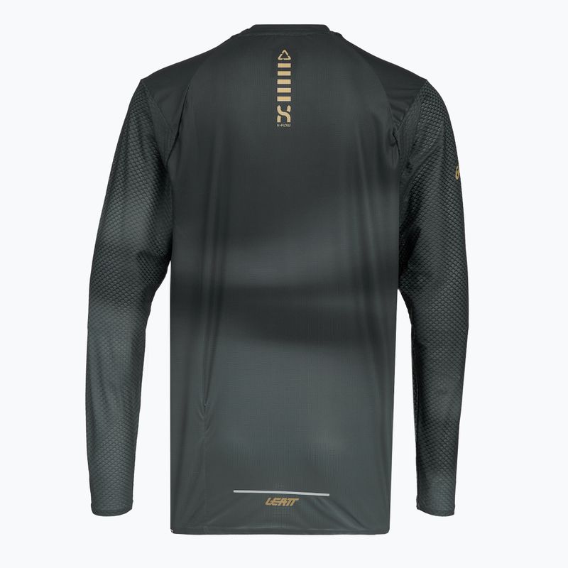 Pánský MTB dres Longsleeve Leatt MTB Trail 3.0 ghost black 2