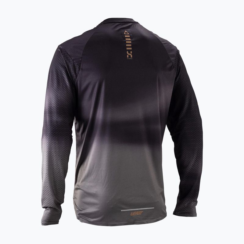 Pánský MTB dres Longsleeve Leatt MTB Trail 3.0 ghost black 2