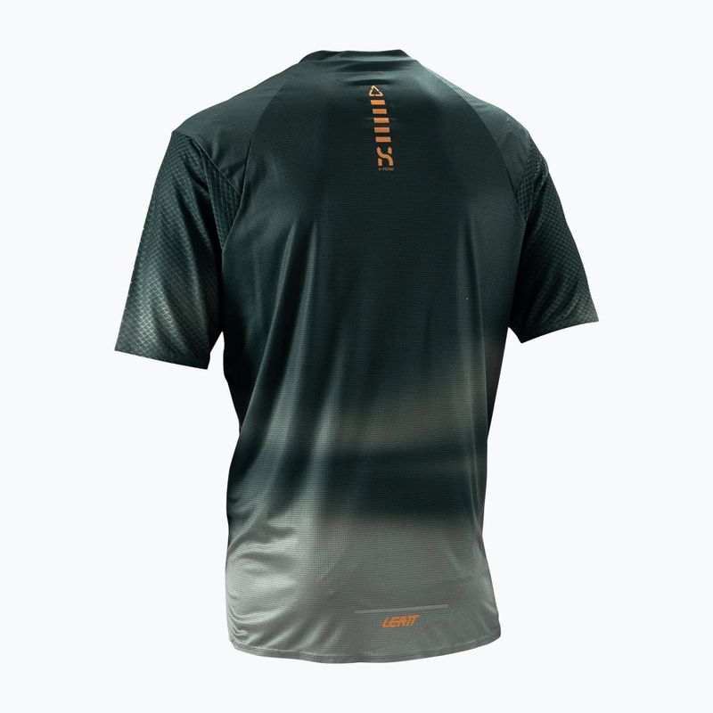 Pánský cyklistický dres Leatt MTB Trail 3.0 spruce green 2