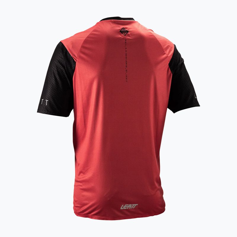 Pánský cyklistický dres Leatt MTB Trail 3.0 dusty red 2