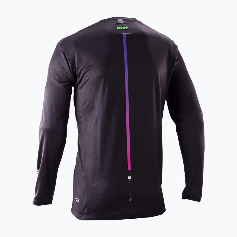 Pánský cyklistický dres Longsleeve Leatt MTB Gravity 4.0 race black 2