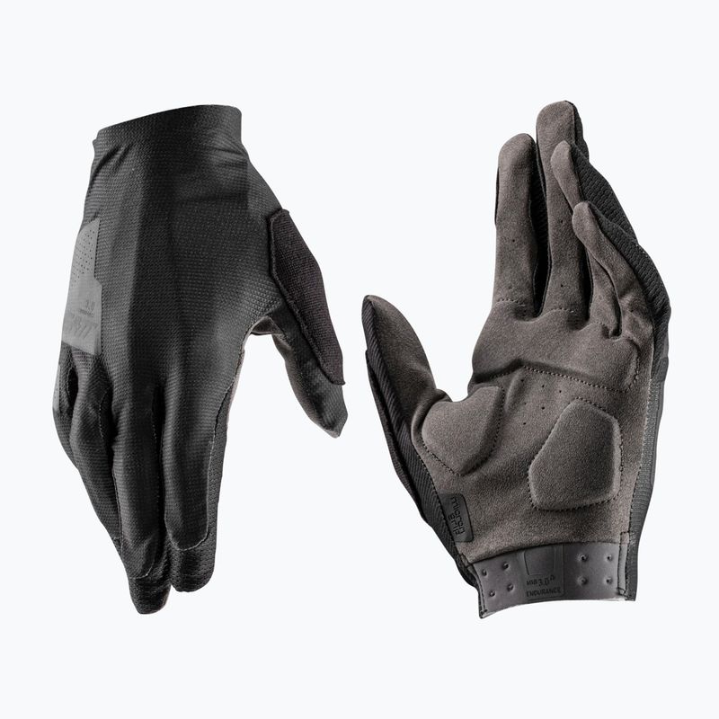 Pánské cyklistické rukavice Leatt MTB 3.0 Endurance stealth black/grey 6