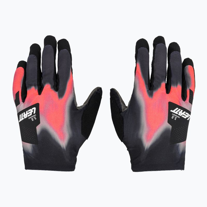 Pánské cyklistické rukavice Leatt MTB 3.0 Endurance heatmap red 2