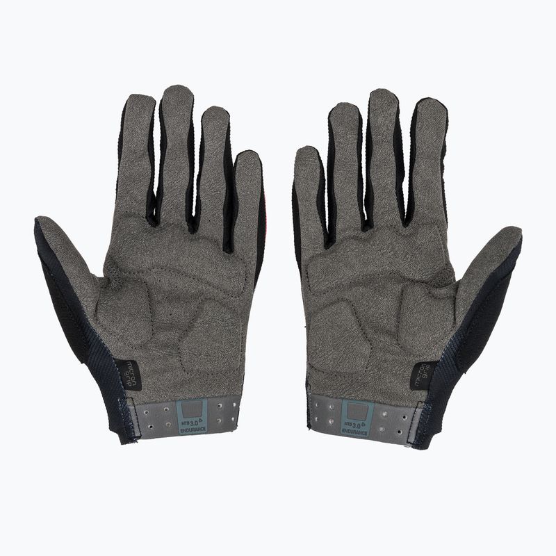 Pánské cyklistické rukavice Leatt MTB 3.0 Endurance heatmap red 3