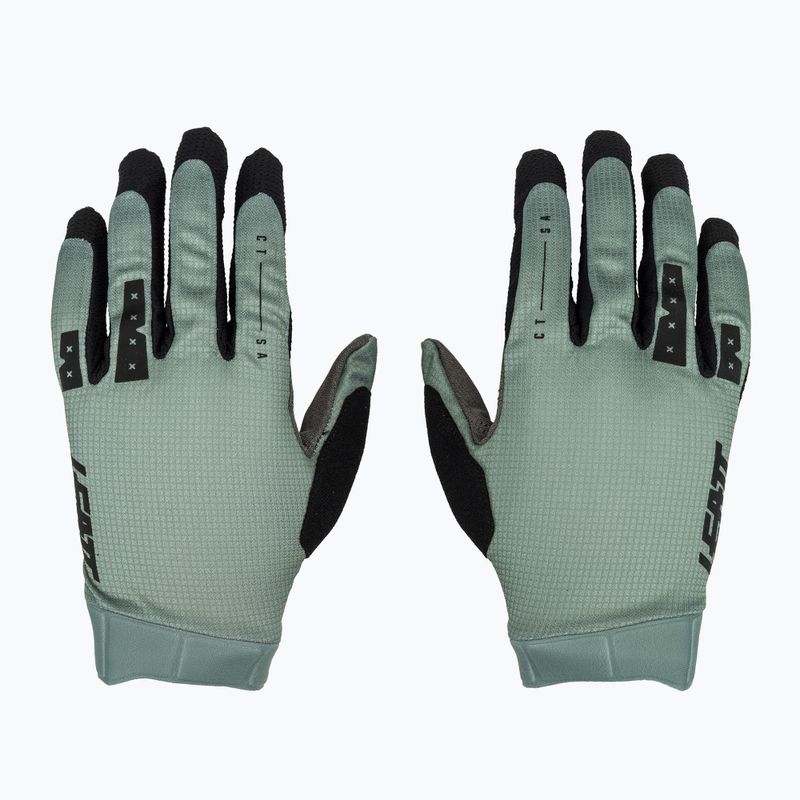 Pánské cyklistické rukavice Leatt MTB 1.0 GripR mist green 2